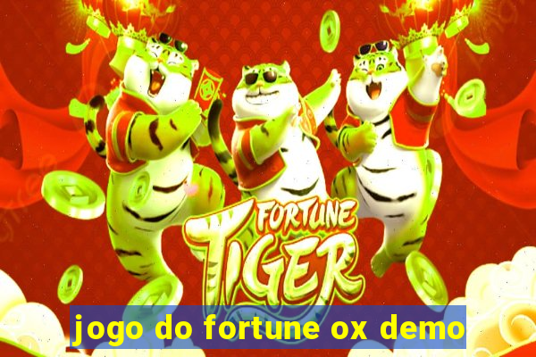 jogo do fortune ox demo